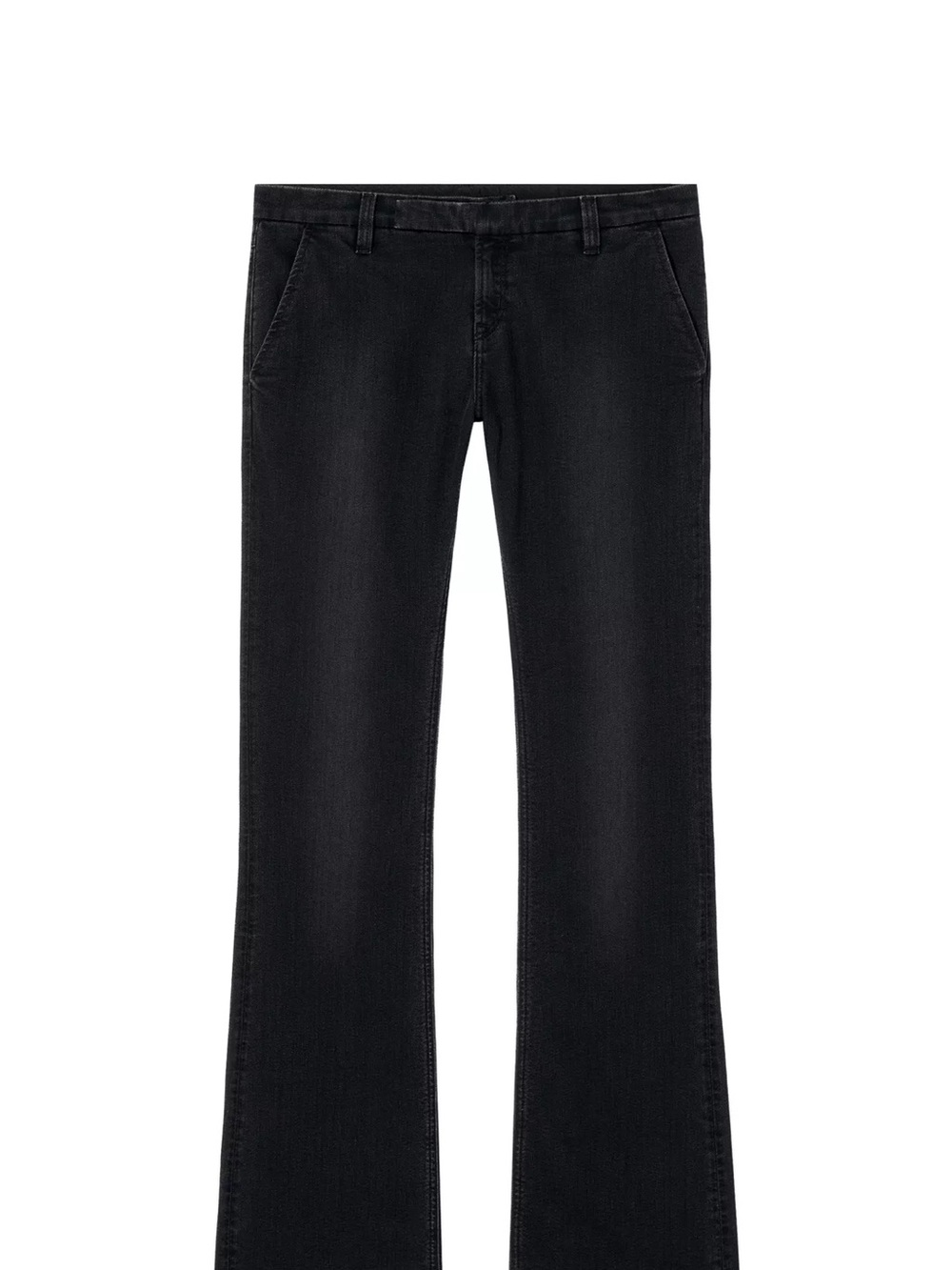 Zara Women's Straight-Leg Jeans in Black